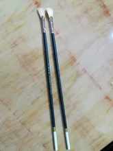 EZONE-pincel de cerdas para pintura, diferentes pinceles de tamaños, Handel de madera para óleo, Acuarela, Gouache acrílico, suministro de arte