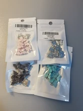 Flatfoosie 10 unids/set lindo mariposa accesorios de la joyería de moda colgante multicolores joyas DIY collares y gargantillas pendientes