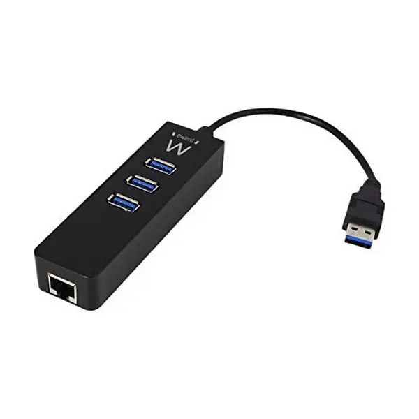 Usb-хаб EW1140 3 x USB 3,1 RJ45 Plug and Play