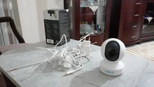 Reolink interior 2,4G/5Ghz WiFi Cámara 4MP Super HD Pan & Tilt 2-Audio de detección de movimiento inteligente Home Video vigilancia E1 Pro