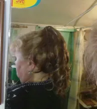 Extensiones de Cabello para mujer, coletas con ondas, 14 pulgadas, pelo sintético Rubio, extensión Natural