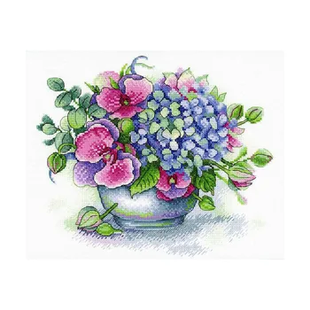 

A-031 set for embroidery MP studio 'Bouquet of memories '21*25 cm