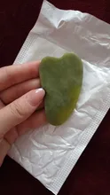 Tabla de MASAJE Gua masajeador Sha, piedra de Jade Natural, cuerno de ternera, Guasha, terapia de SPA, tabla de raspado para el cuidado corporal