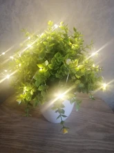 Led-String-Light Garland Battery-Operation Party-Decor Copper-Wire Christmas-Tree Wedding