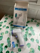Termómetro infrarrojo para la frente y el cuerpo, termómetro Digital sin contacto para bebés y adultos, para el hogar y exteriores, para fiebre, 2021