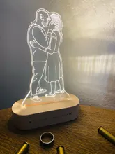 3d-Lamp Night-Light Text Fathers-Day-Gift Photo Custom Wedding-Anniversary Birthday-Mothers