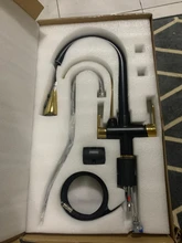 Crane Faucet FILTERED Tap Kitchen Drinking-Water Golden Black Cold And for Sprayer Three-Ways