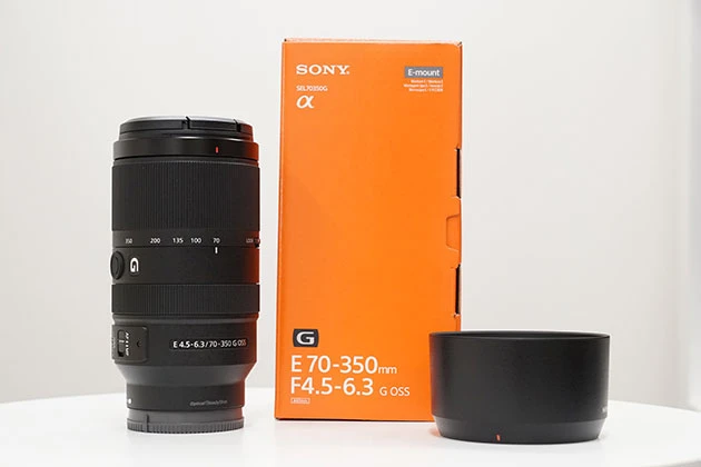 New Sony E 70-350mm F/4.5-6.3 G Oss Lens Sel70350g - Camera Lenses