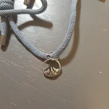 Uds \ Set de acero inoxidable pulsera de pareja un par de imán mano hombres y mujeres regalo amistad encantos cuerda joyería