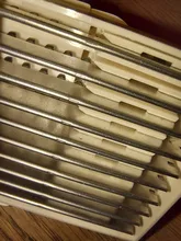 Cuchillas de afeitar de acero inoxidable, 10 unidades por paquete