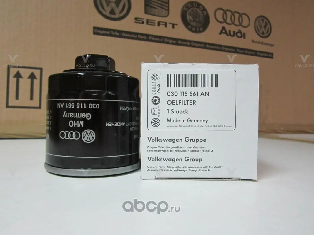 030115561AN VolksWagen ФИЛЬТР МАСЛЯНЫЙ