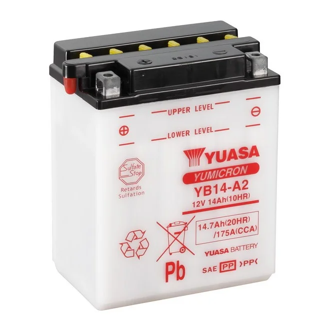 Аккумулятор YUASA YB14-A2 | Автомобили и мотоциклы