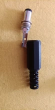 Female Jack Connector Plugs Screw-Nut Panel-Mount Power-Socket Plastic DC022 10PCS 5pairs