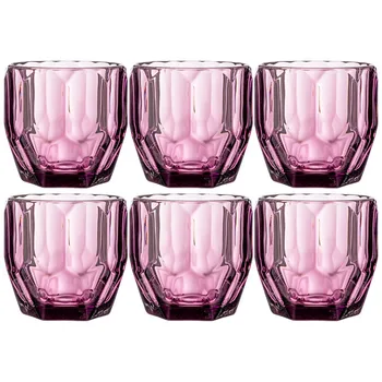 

A set of glasses "rock" 6 PCs. Series "MZA color" 200 ml height = 7,5 cm.
