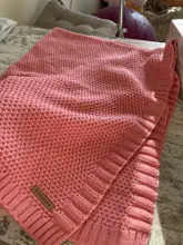 Manta tejida para bebé, ropa envolvente de cama supersuave para niños pequeños, colcha de cama, sofá, cochecito, cesta