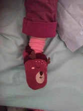 DOGEEK-Zapatillas adorables para bebé, zapatos de cuna de punto para niño y niña, antideslizantes de dibujos animados