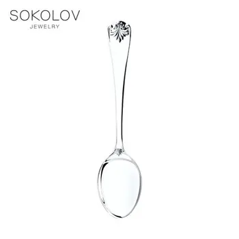 

Dessert spoon "Victorian" Sokolov, fashion jewelry, silver, 925, women's/men's, male/female