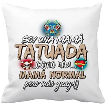 

Cushion with insert I'm to mom tattooed cool