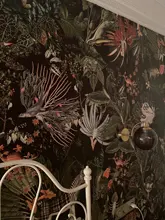 Wallpaper Mural Asian Bedroom Animals Beibehang Living-Room Home-Decor Tv Background