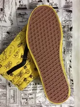 Auténtico furgonetas de la pared SK8-Hi hombres/mujeres zapatos de skate zapatos de alta-amarillo Color de talla de zapatillas Eur 35-44