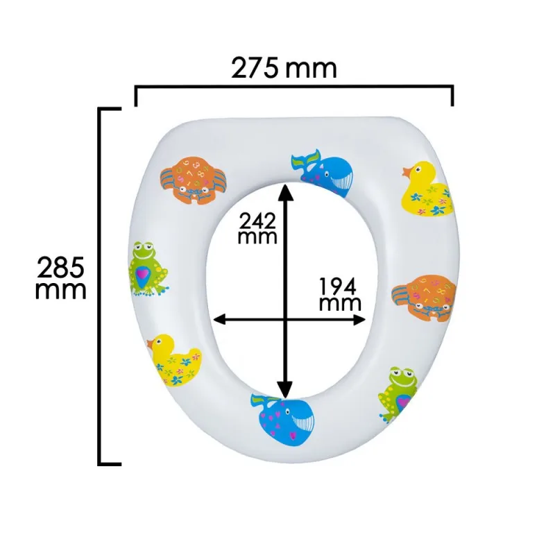 Réducteur VC SAM AN-ighter, adaptateur WC pour enfants, pour toute salle de  bain normale, plastique portable, haute qualité, couleur rouge