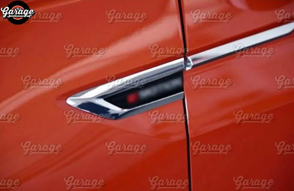 Боковая Отделка крыльев для Volkswagen Tiguan- ABS пластик литье 1 комплект/4 шт. украшения для автомобиля