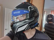 2 uds Lexin B4FM de 4-vias  Bluetooth intercomunicador para casco de motocicleta auriculares manos libres inalámbrico cascos intercomunicadores moto música con FM radio y DSP tecnologia de cancelación de ruido