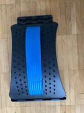 Equipo para estirar la espalda, masajeador Lumbar, soporte de Fitness, relajación, dolor espinal Mate, alivia el dolor, masajeador quiropráctico