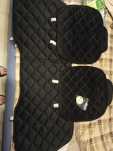 Short Seat-Cushion Plush-Chair Non-Slip Winter Rear/full-Set Mat Pad