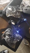 Guantes de pesca con linterna LED para exteriores, guantes de medio dedo con iluminación ligera, para pesca nocturna, Camping salvaje, mano izquierda y derecha, 1 Uds.