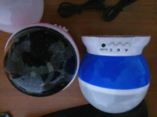 Lamp Children Star Projector Led-Night-Light Rotating-Starry Bedroom Nursery Moon