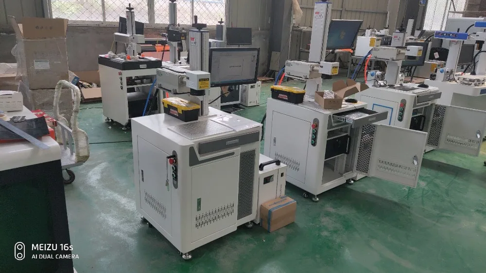 MAX raycus IPG fiber 20w 30w laser marking machine galvo head laser ring engraving machine
