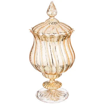 

Vase decorative "cndy bar" color: Antique Gold