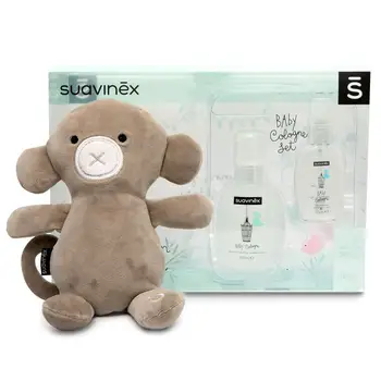 

SUAVINEX SET NEWBORN GIFT BABY COLOGNE 100ML + BABY COLOGNE 50ML FORMAT TRAVEL + TEDDY GIFT