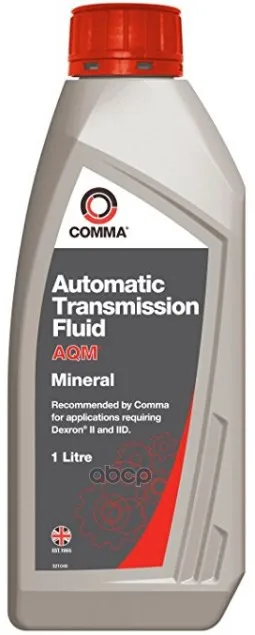 Масло Трансмиссионное Comma Aqm Automatic Transmition Fluid 1л(Красная) Dexron Ii/Iid Atm1l COMMA арт. ATM1L