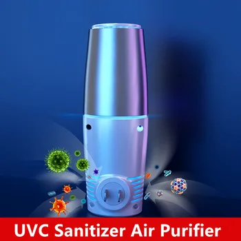 

UVC Sanitizer Air Purifier Portable Smart Odor Eliminator For Home Air Clean Purifier Multi-function Sterilizer UV Air Sanitizer