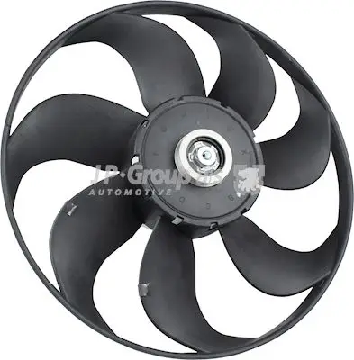 Вентилятор охлаждения D 345mm, 12V, 250/80вт\ VW Passat 88-97 JP GROUP 1199102500