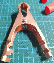 Connector-Plug Battery Caravan Alligator-Clips Test-Lead-Clips Power Crocodile Black