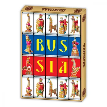 

Chocolate globe-pro "Russia", 100 gr