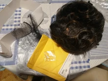 Blice-Peluca de pelo sintético para mujer, postizo de onda corta Natural, Color mezclado, resistente al calor, Kanekalon Peluca de P1B/30 pelucas para uso diario, envío gratis