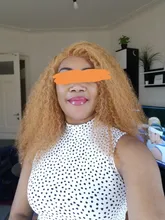 Marrón y rubia resaltar peluca mongol Afro rizado Pelo Rizado peluca pelucas de cabello humano para las mujeres 180 de densidad T parte de encaje peluca 13x6 6x1Remy