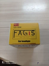 Fagus-bombillas halógenas para faro delantero de coche, 2 uds., marca US 9012 Hir2, 12V, 55W, color blanco, para faros delanteros