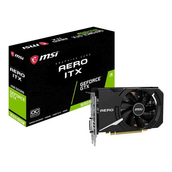 Carte graphique MSI Nvidia GTX 1650 Super Aero 4 go GDDR6