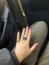 Anillos Punk de moda para mujer, 3 uds., Anel, negro, liso, por encima de los nudillos, banda de anillo Midi