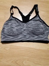 De las mujeres de los deportes sujetador de La Yoga transpirable Top de secado rápido a prueba de golpes a prueba Cruz Push Up fitness sujetador para actividad gimnasio corriendo sujetador