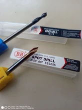 BB cnc carburo extremo molinos de acero de tungsteno fresadora Herramientas 2 4 flauta Metal llave asiento cara 6 8 12mm vástago HRC40 ~ 60