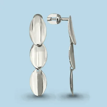 

Aquamarine without inserts, 925 sterling silver