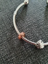 WOSTU-Cuenta de plata de primera ley para pulsera, abalorio, pieza para brazalete, plata esterlina 925, CZ, 15 estilos, joya original, CQC593