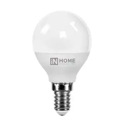 Лампа светодиодная LED-ШАР-VC 8Вт 230В E14 3000К 720лм IN HOME 4690612020549 5 шт |