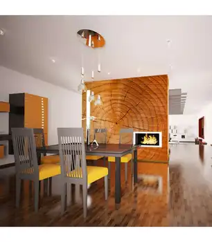 

Photo Mural-rings on a trunk